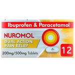 Nuromol Pain Relief Ibuprofen & Paracetamol Tablets