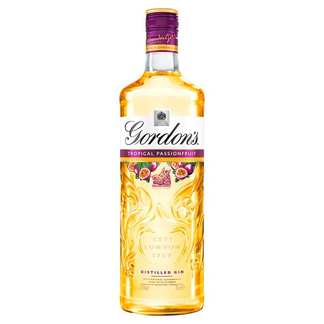 Gordon’s Tropical Passionfruit Distilled Flavoured Gin, 70cl