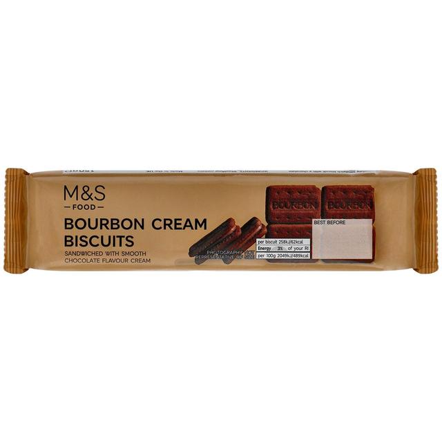 M & S Bourbon Cream Biscuits, 150g