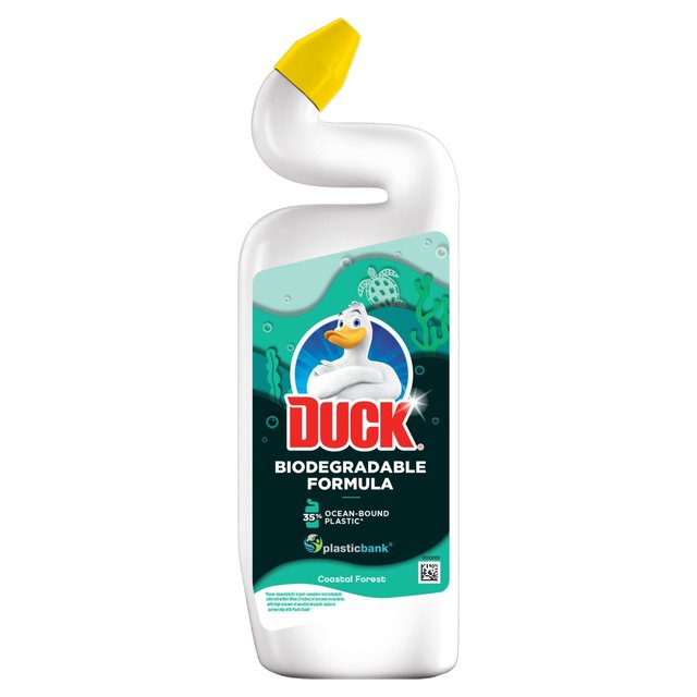 Duck Biodegradable Toilet Cleaning Liquid Coastal Forest, 750ml