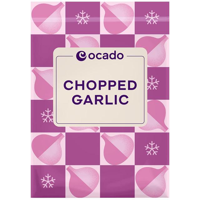 Ocado Frozen Chopped Garlic, 100g
