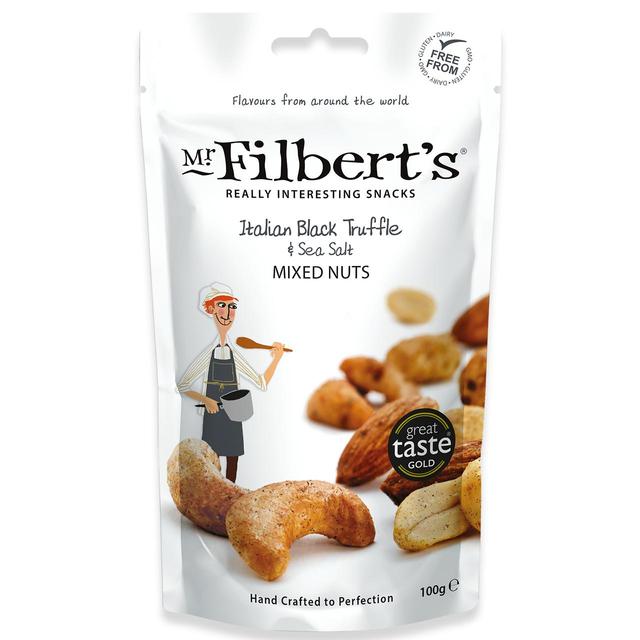 Mr Filbert’s Italian Black Truffle & Sea Salt Mixed Nuts, 100g