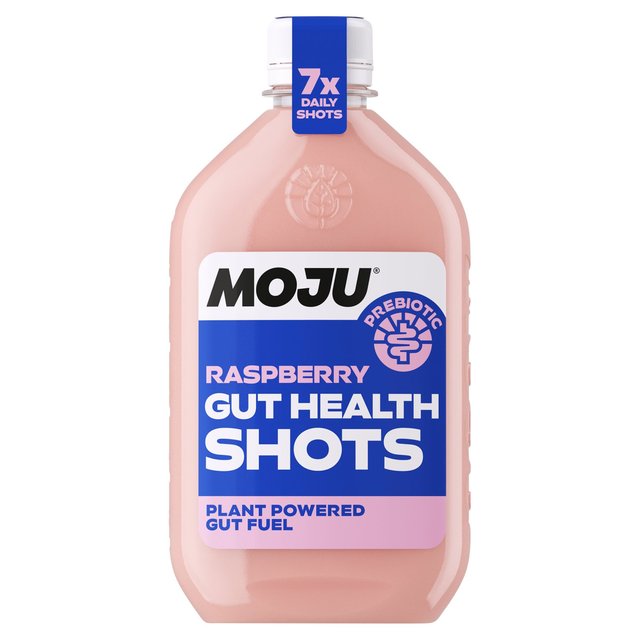 Moju Raspberry Gut Health Dosing Bottle 7x Shots, 420ml
