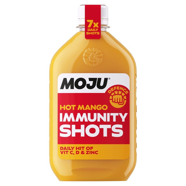 Moju Hot Mango Immunity Dosing Bottle 7x Shots, 420ml