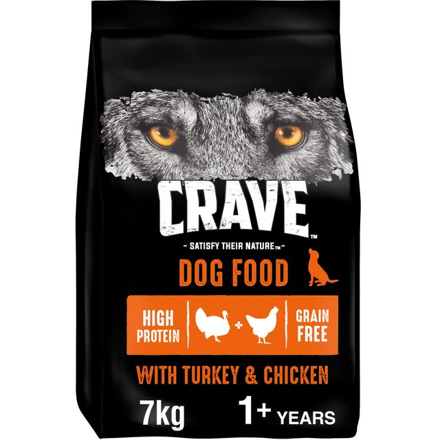 Crave Dog Dry With Turkey and Chicken, 7kg