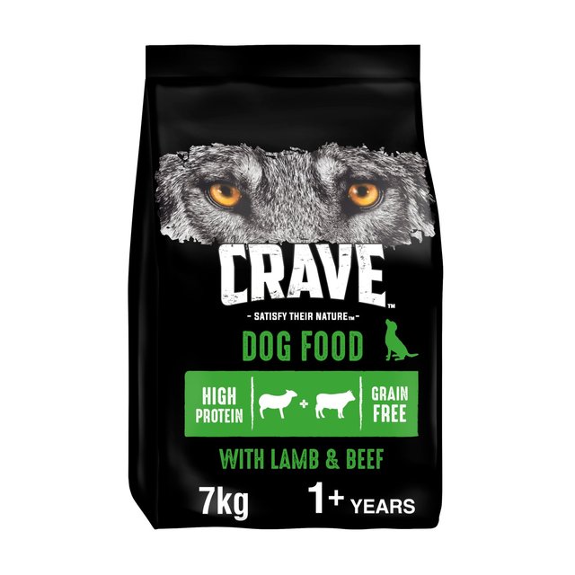Crave Dog Dry With Lamb & Beef, 7kg
