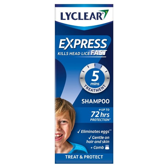 Lyclear Extra Strong Shampoo Head Lice Treatment, 200ml