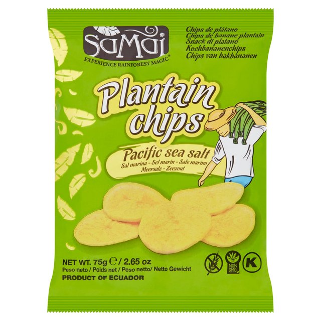 Samai Plantain Chips Salted, 75g