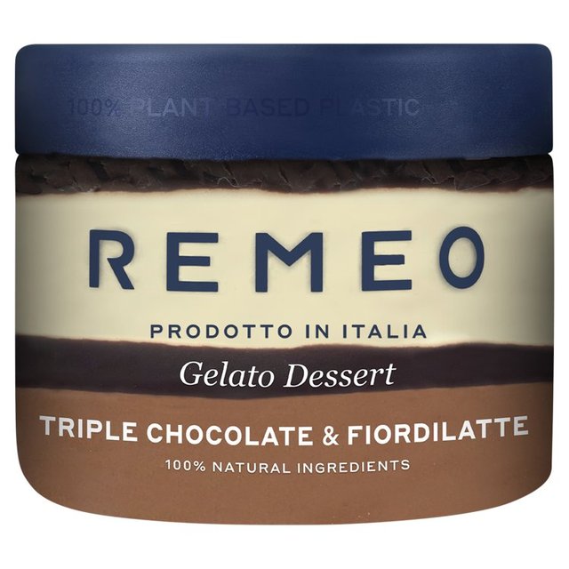 Remeo Gelato Triple Chocolate Layer Dessert, 430ml