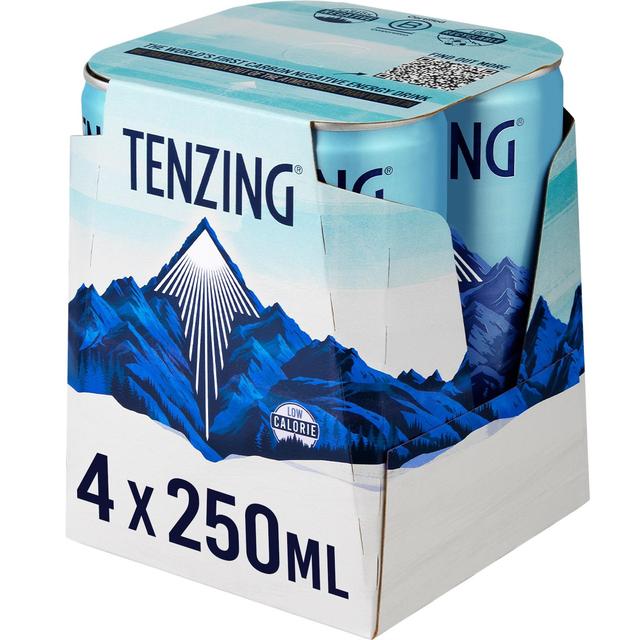 Tenzing Natural Energy Original Recipe Pack, 4 x 250ml