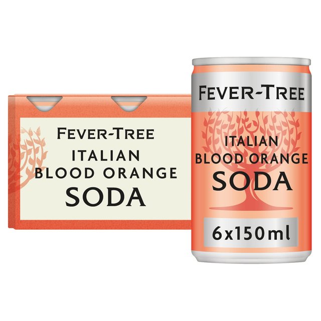 Fever-Tree Italian Blood Orange Soda, 6 x 150ml