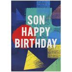 M&S Son Happy Birthday Card