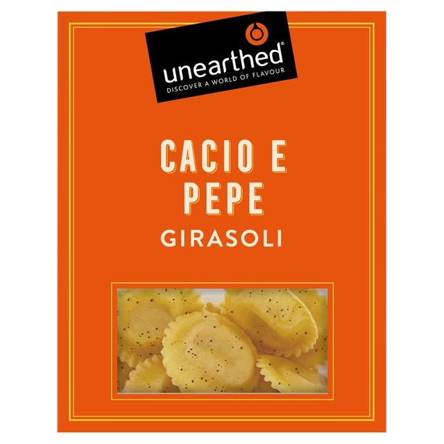 Unearthed Girasoli Cacio e Pepe, Pecorino & Black Pepper, 250g