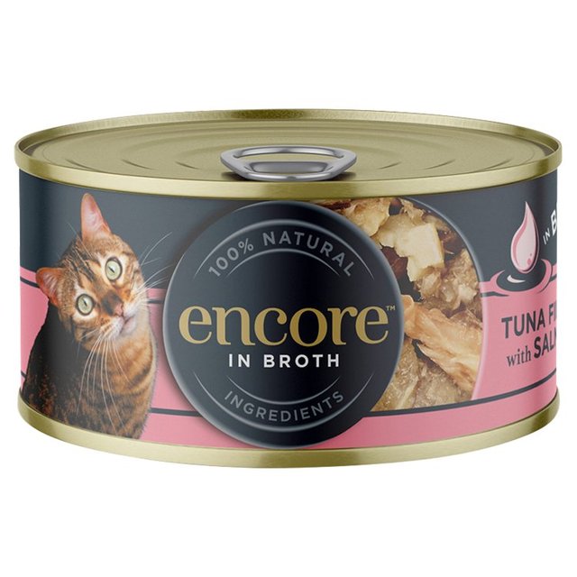 Encore Tuna Fillet With Salmon in Broth, 70g