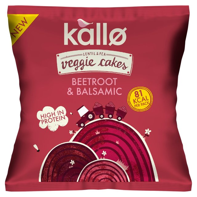 Kallo Beetroot & Balsamic Veggie Cake Minis, 22g