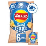 Walkers Baked Cheese & Onion Multipack Snacks