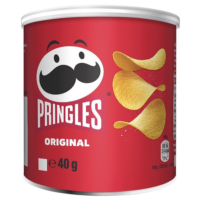 Pringles Original Crisps Can, 40g