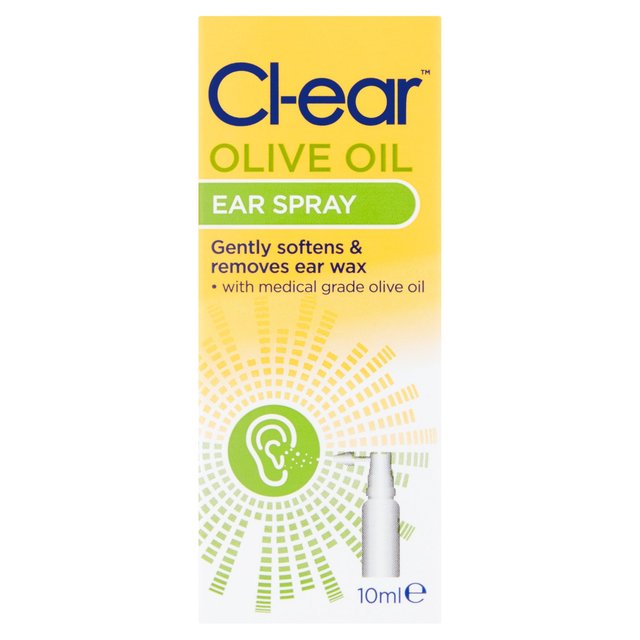 Cl-ear Olive Oil Ear Spray, 10ml