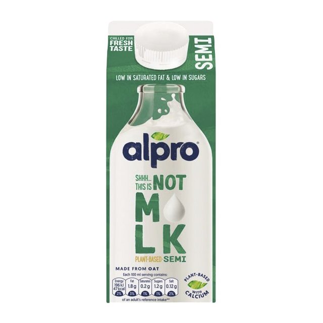 Alpro Vegan This Is Not Milk Semi Oat Drink, 1 Litre, 1L