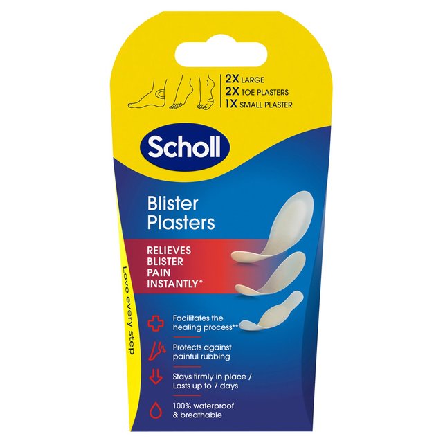 Scholl Mixed Blister Plasters, 5 Per Pack