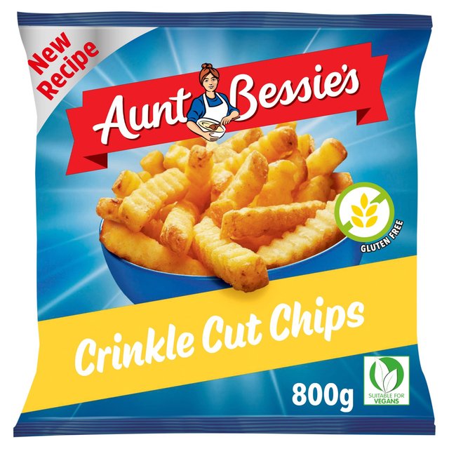 Aunt Bessie’s Crinkle Cut Chips, 800g