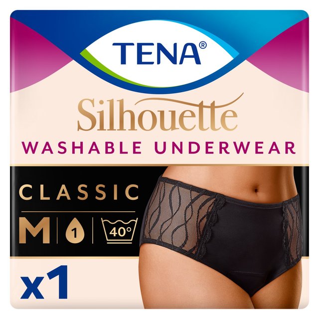TENA Silhouette  Incontinence Underwear in Stylish White