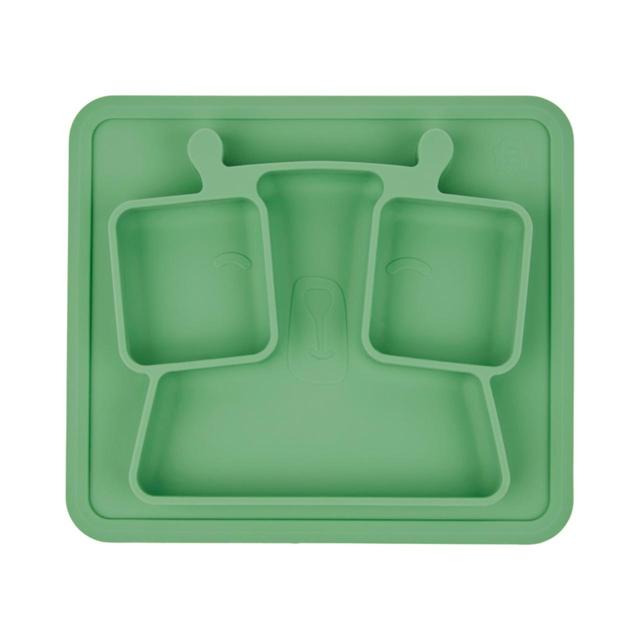 Babymoov Badabulle Anti-Slip Weaning Silicone Compartment Plate