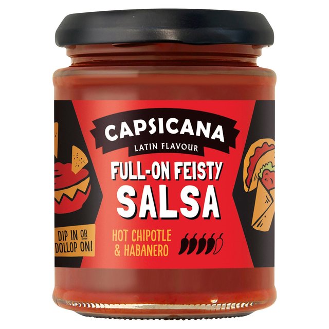Capsicana Full On Feisty Salsa, 285g