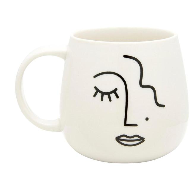 Sass & Belle Abstract Face Mug | Ocado