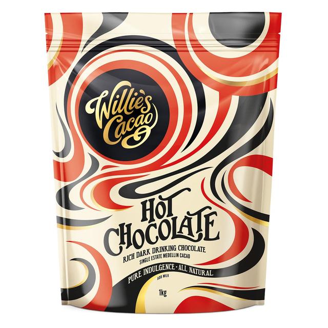 Willie’s Cacao Vegan 52% Medellin Hot Chocolate Powder, 1kg