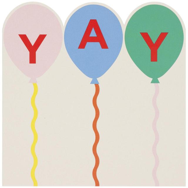 M & S Yay Birthday Card