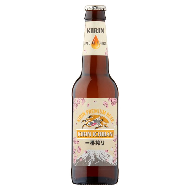 Kirin Ichiban Lager Beer Bottle, 330ml