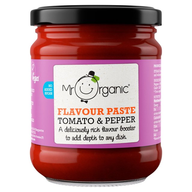 Mr Organic Tomato & Red Pepper Flavour Paste, 200g