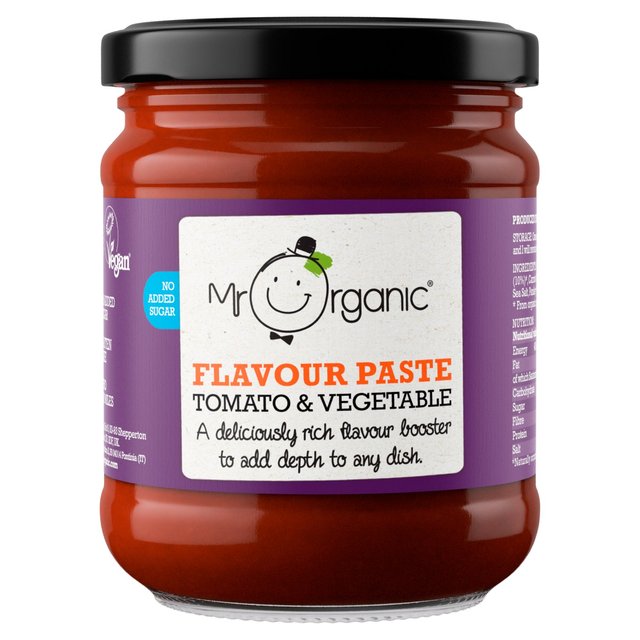 Mr Organic Tomato & Vegetable Flavour Paste, 200g