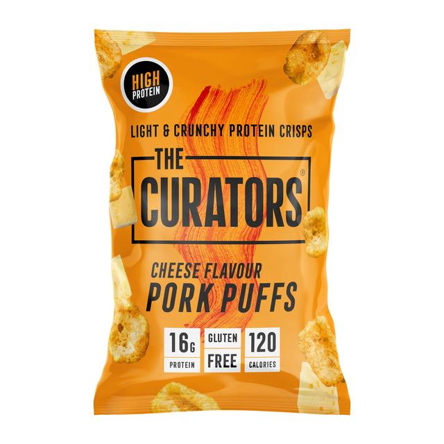 The Curators Cheese Pork Puffs, 23g