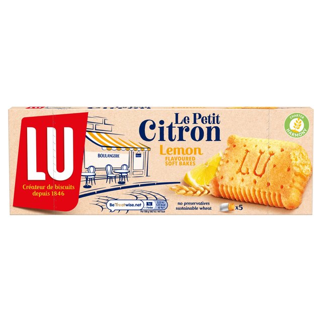 LU Petit Le Citron Lemon Flavoured Soft Bakes, 140g