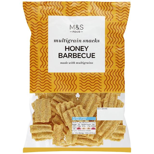M & S Honey BBQ Multigrain Snacks, 60g