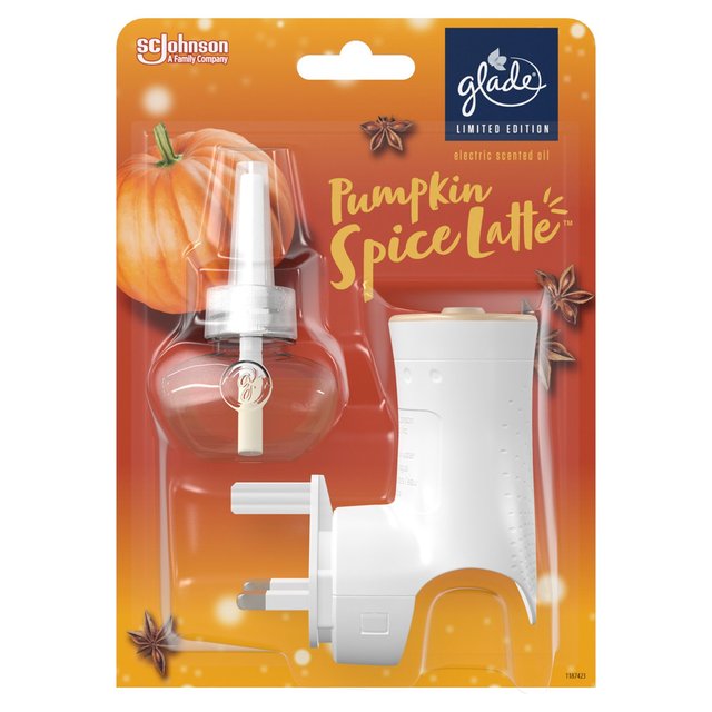 Glade Electric Holder & Refill Pumpkin Spice Latte, 20ml