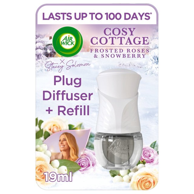 Airwick Stacey Cosy Cottage Plug In Gadget & Refill, 19ml