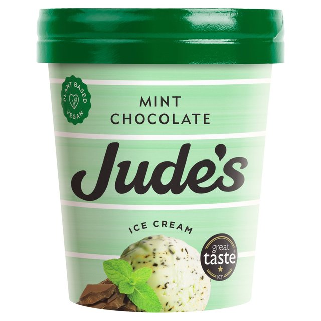 Jude’s Plant Based Mint Choc Chip, 460ml
