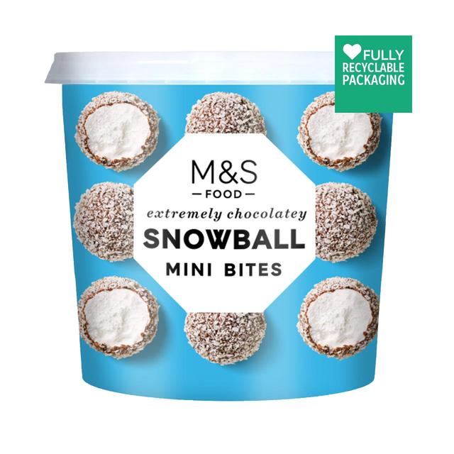 M & S Mini Snowballs, 212g