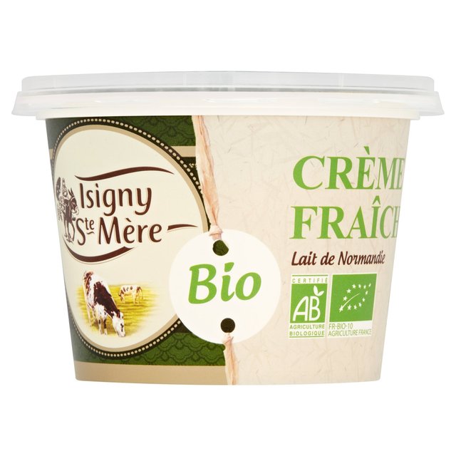 Isigny Ste Mère Organic Creme Fraiche, 200ml