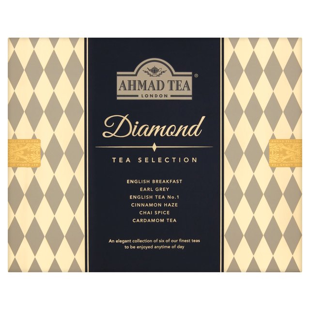Ahmad Tea Diamond Teabag Selection, 6x10 Teabags, 60 Per Pack