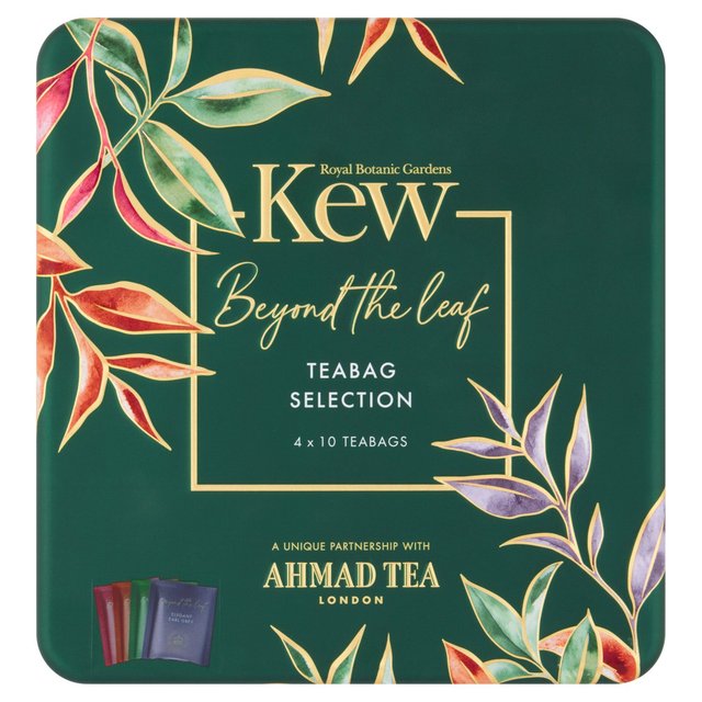 Ahmad Tea Kew Gardens Beyond the Leaf Collection 4x10 Tea Bags, 40 per Pack