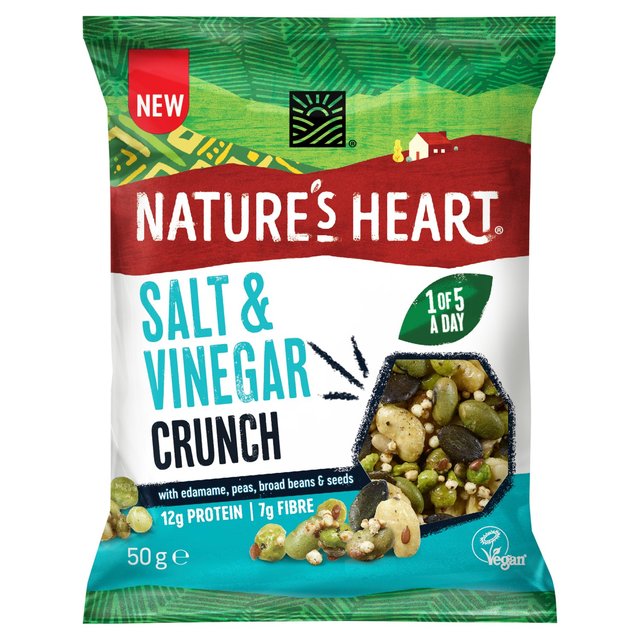 Nature’s Heart Crunch Salt & Vinegar, 50g