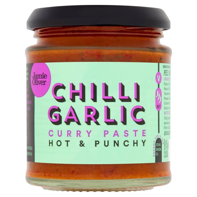 Jamie Oliver Curry Paste Chilli Garlic Ocado