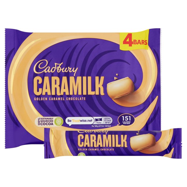 Cadbury Caramilk Golden Caramel Chocolate Bar, 112g