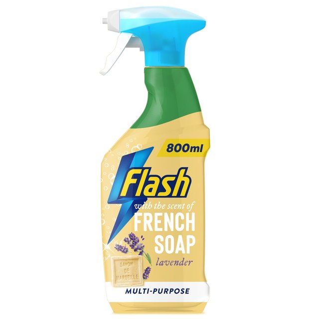 Flash Multipurpose Cleaning Spray French Soap, 800ml