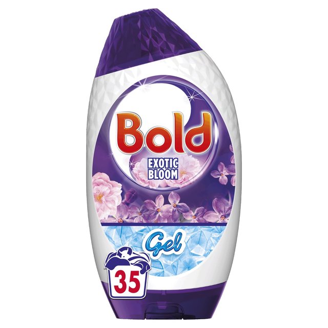 Bold 2in1 Washing Liquid Gel Exotic Bloom 35 Washes, 1225ml