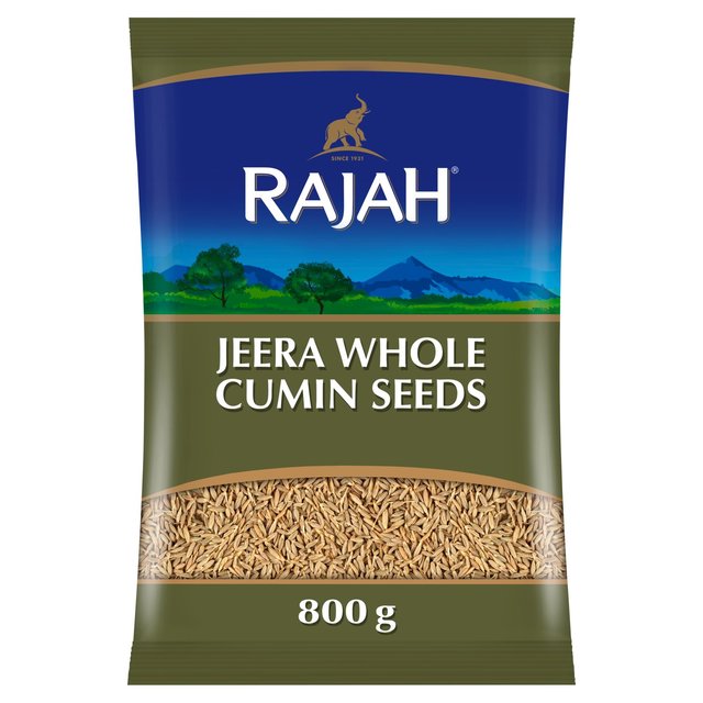 Rajah Spices Whole Jeera Cumin Seeds, 800g